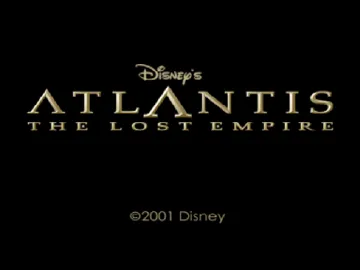 Disneyn Atlantis - Kadonnut Kaupunki (FI) screen shot title